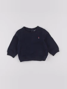 Cadet Rousselle - sweat bleu - 6 mois