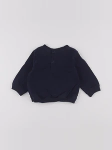 Cadet Rousselle - sweat bleu - 6 mois