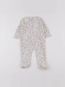 Vertbaudet - pyjama coton bleu - 6 mois