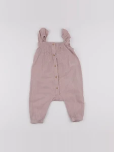 H&M - combinaison rose - 6/9 mois