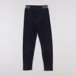 Vertbaudet - legging bleu, or - 8 ans