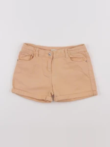 Vertbaudet - short orange - 9 ans