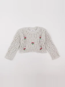 Zara - pull beige - 6/7 ans