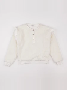 Tape à l'oeil - pull blanc - 12 ans