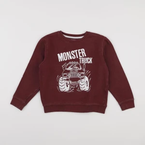 Vertbaudet - sweat rouge - 8 ans