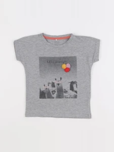 Name it - tee-shirt gris - 18/24 mois
