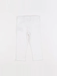 Cyrillus - legging blanc - 24 mois