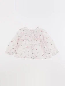 Zara - blouse rose - 12/18 mois