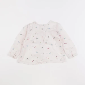 Zara - blouse rose - 12/18 mois