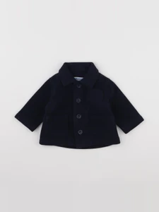 Jacadi - veste polaire bleu - 6 mois
