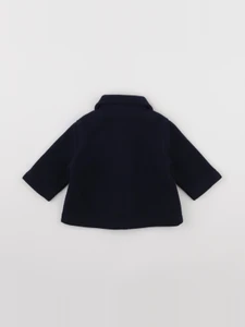Jacadi - veste polaire bleu - 6 mois