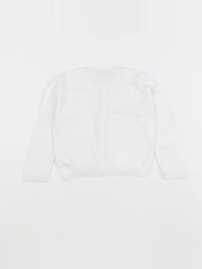 Petit Bateau - gilet blanc - 24 mois