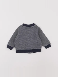 Tape à l'oeil - sweat bleu - 3 mois