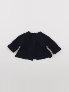 Vertbaudet - gilet bleu - 1 mois