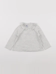 Petit Bateau - tee-shirt gris - 24 mois