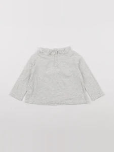 Petit Bateau - tee-shirt gris - 24 mois