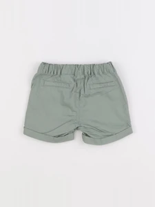 H&M - short vert - 3/6 mois
