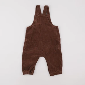 Vertbaudet - salopette marron - 12 mois