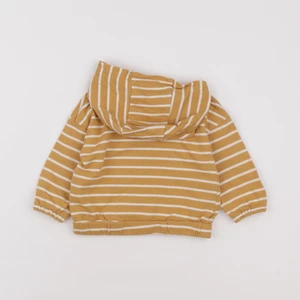 Vertbaudet - sweat jaune - 9 mois