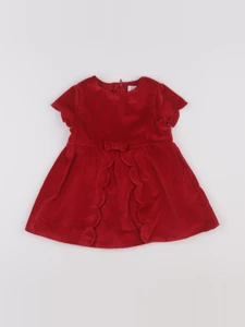Jacadi - robe rouge - 18 mois