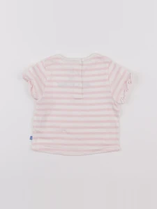 Cadet Rousselle - tee-shirt rose - 6 mois