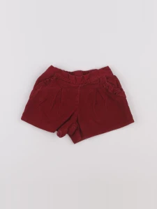 Jacadi - short rouge - 12 mois