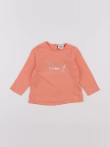 Tape à l'oeil - tee-shirt orange - 18 mois