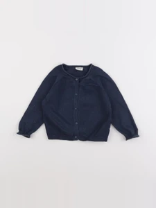 Tape à l'oeil - gilet bleu - 18 mois