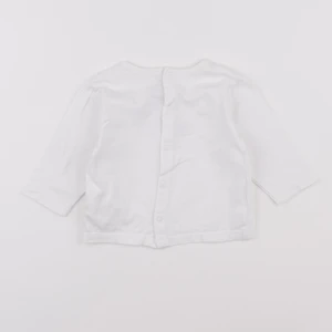Cadet Rousselle - tee-shirt blanc - 3 mois