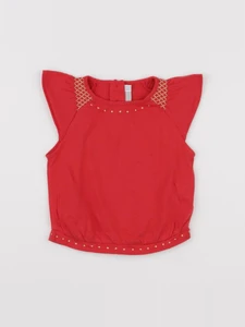 Natalys - tee-shirt rouge - 24 mois