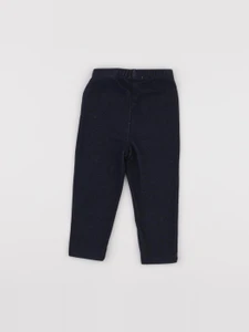 La Redoute - legging bleu - 18 mois