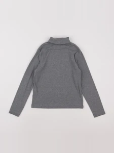 Vertbaudet - sous-pull gris - 8 ans
