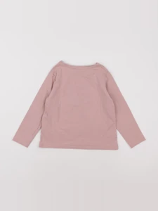 Vertbaudet - tee-shirt rose - 6 ans