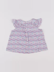 Jacadi - blouse liberty multicolore - 12 mois