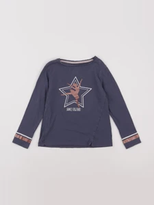 Vertbaudet - tee-shirt bleu - 6 ans
