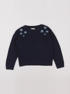 Vertbaudet - pull bleu - 8 ans