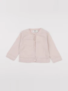 Cyrillus - gilet rose - 18 mois