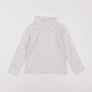 Vertbaudet - sous-pull blanc - 6 ans