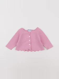 Jacadi - gilet rose - 6 mois