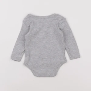 Vertbaudet - body gris - 9 mois