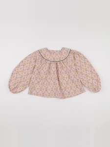 Gocco - blouse rose, jaune - 7/8 ans