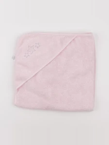 Vertbaudet - cape de bain rose - 6/18 mois