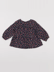 Tape à l'oeil - blouse bleu - 12 mois