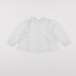 Vertbaudet - blouse blanc - 2 ans