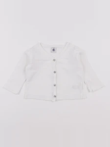 Petit Bateau - tee-shirt blanc - 12 mois