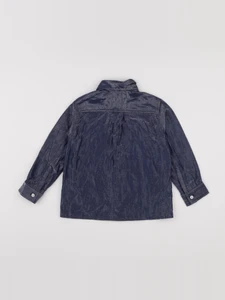 Bonton - chemise bleu, argent - 4 ans