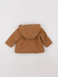 Vertbaudet - manteau marron - 6 mois