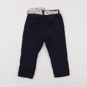 Vertbaudet - pantalon bleu - 18 mois