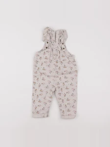 Vertbaudet - salopette blanc - 12 mois