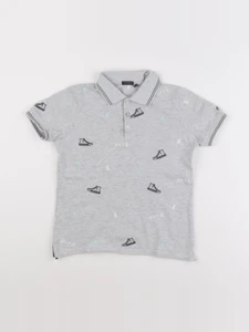 IKKS - polo gris - 8 ans
